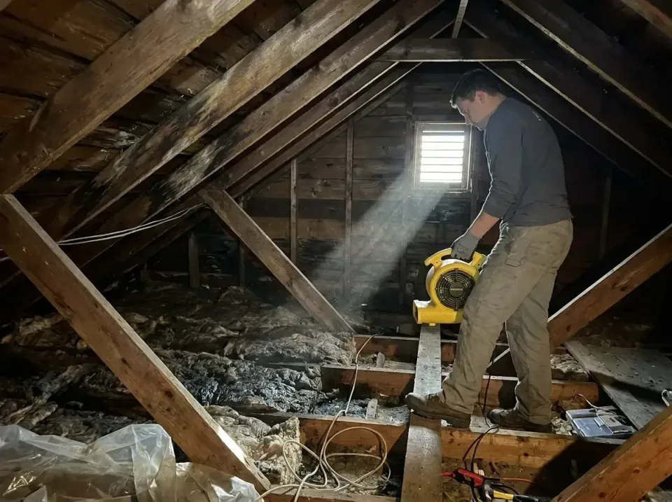 attic-water-damage-drying-proc-007 — frequently asked questions, Emergency Water Extraction & 24/7 Flood Response in Warsaw,…
